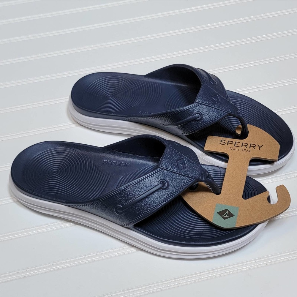 NWT Sperry Windward Float Mens Navy Sandals